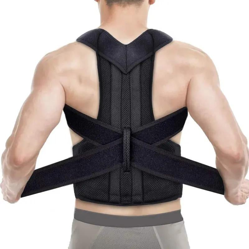2025 Back Brace Posture Corrector for Women and Men, Shoulder Straightener, Adjustable Full Back Support, Upper and Lower Back Pain Relief - Scoliosis, Hunchback, Hump, Thoracic, Spine Corrector